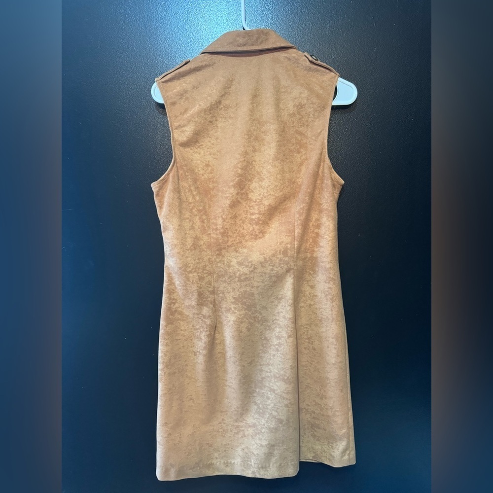 Cute dress, faux suede look. - Picture 2 of 3